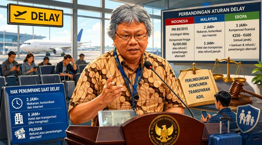 Ketika Delay Menguji Hak Penumpang Indonesia