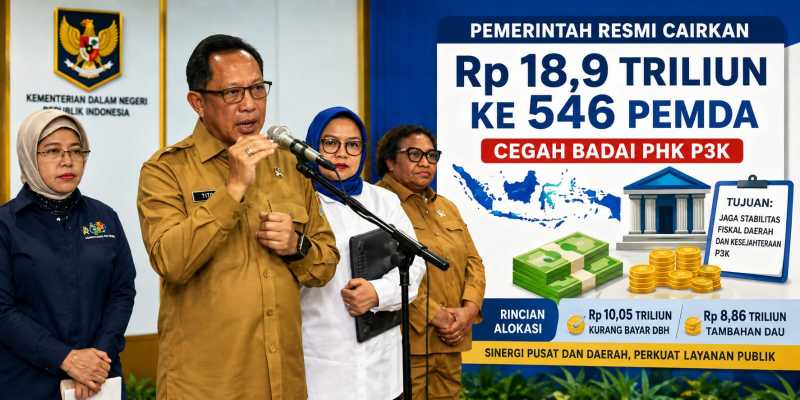 Rp18,9 Triliun dan Rapuhnya Fiskal Daerah