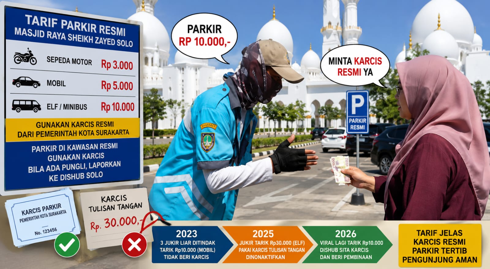 Karcis Zayed dan Ujian Tata Kelola