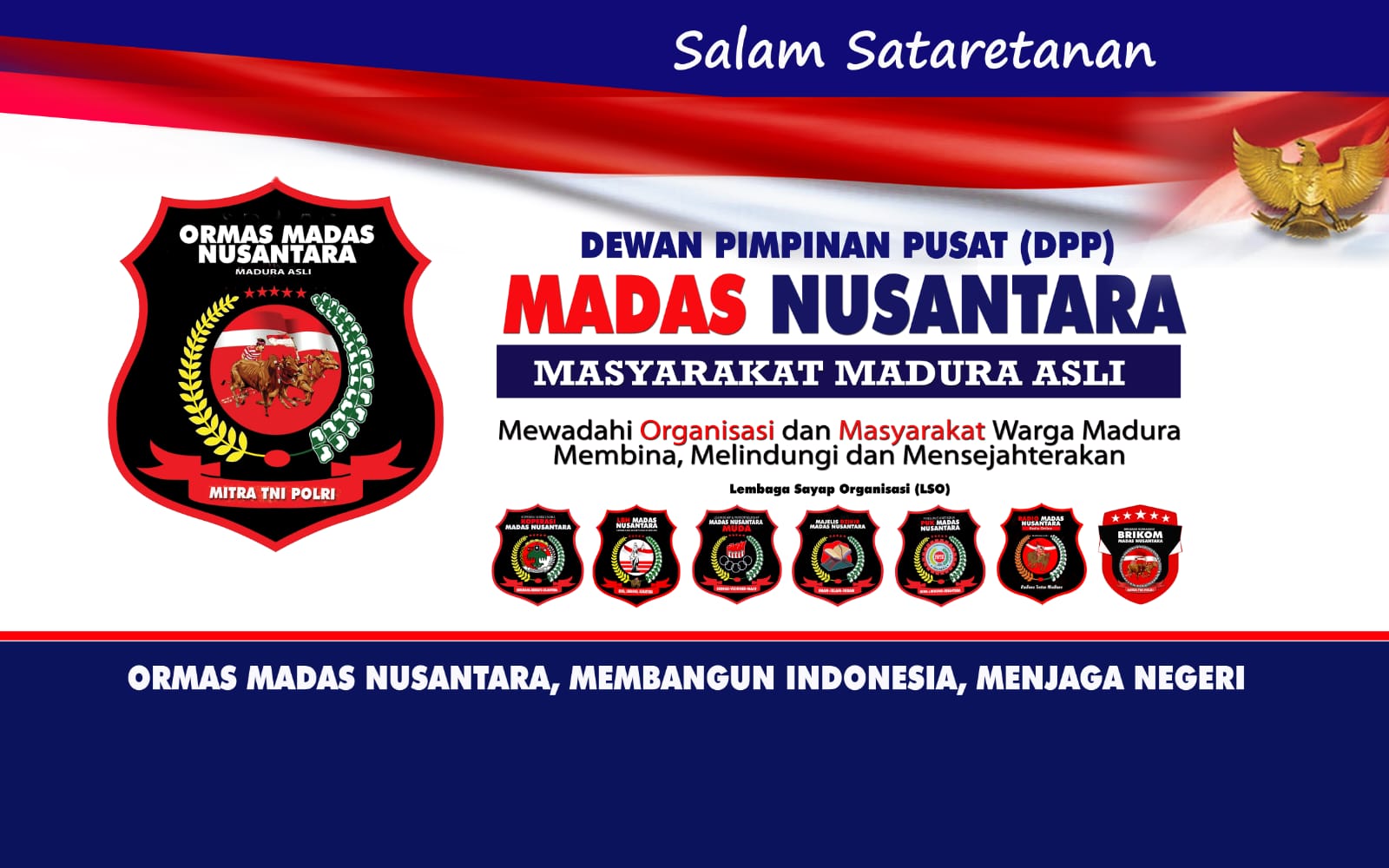 Ormas Madas Nusantara Fokus Penyiapan SDM Berkualitas Supply Wiraraja Industrial Park Madura di Bangkalan