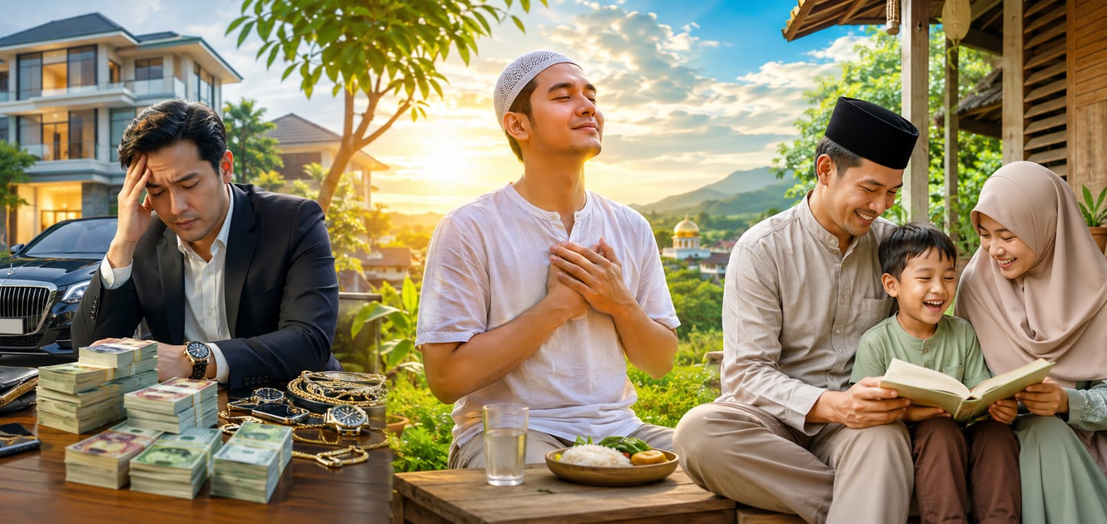 Bahagia Berawal Dari Rasa Cukup