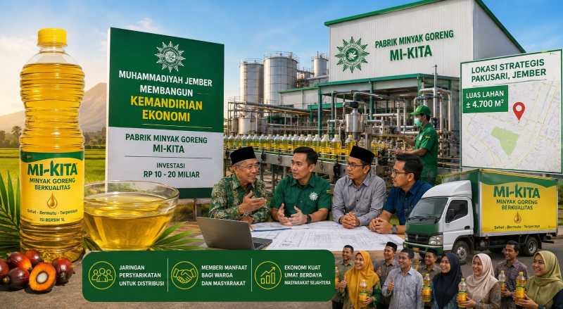 Dari Pakusari, Muhammadiyah Membangun Kemandirian Ekonomi