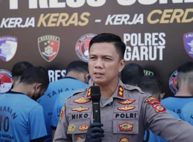 Bukti Komitmen Polres Garut, Dua Pekan Berhasil Ungkap Puluhan Kasus