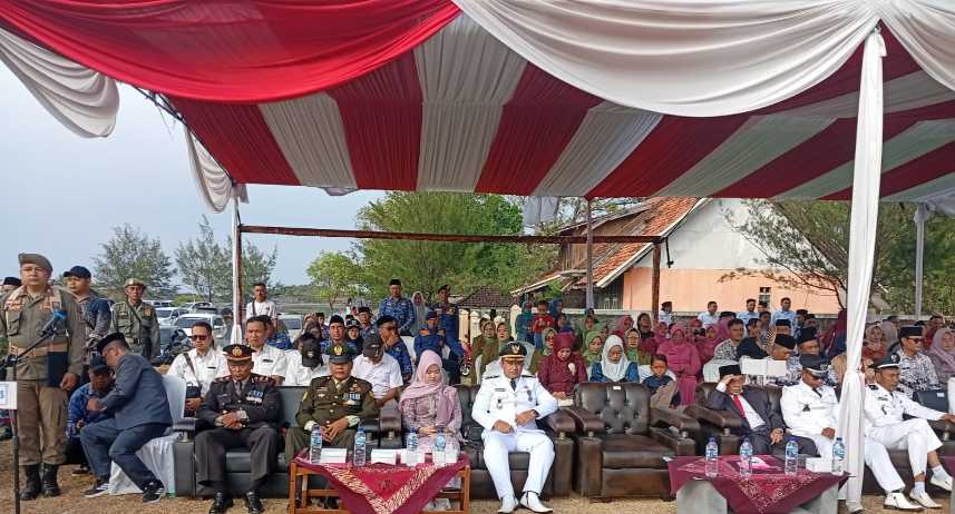 Kecamatan Cibalong Gelar Upacara HUT ke-81 Kemerdekaan RI