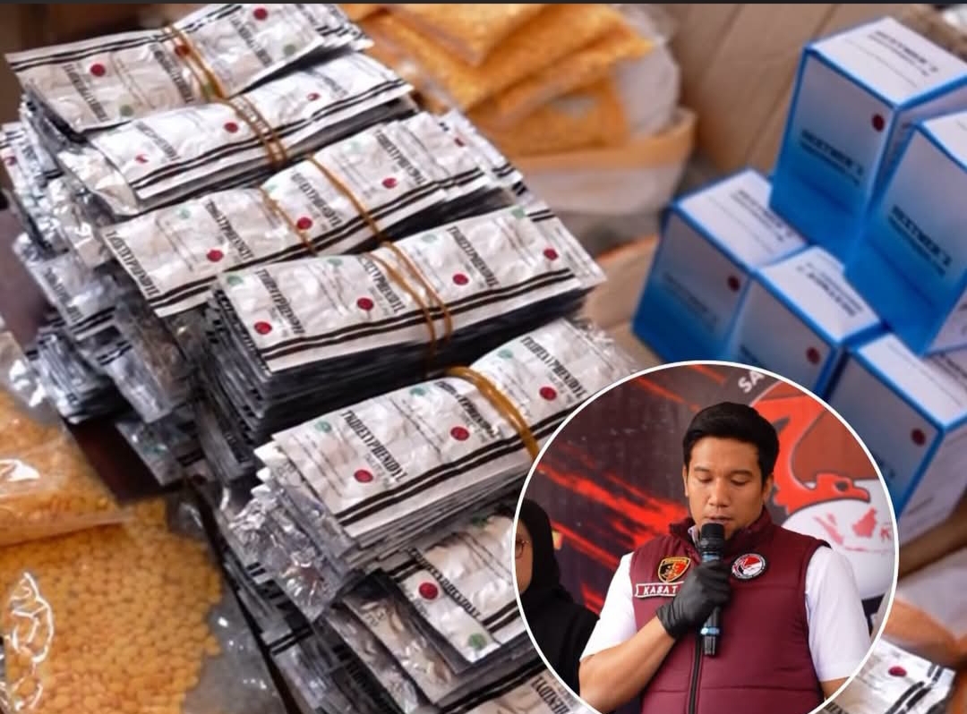 Polresta Bandung Ungkap Rumah yang Diduga Penyimpanan Obat Keras