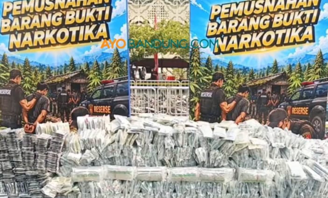 Polda Jabar Musnahkan Barang Bukti dan Hasil Penindakan, KDM Soroti Knalpot Brong dan Peredaran Tramadol