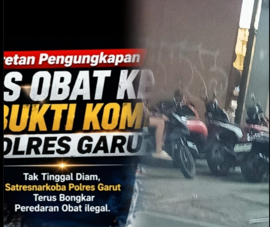 Polres Garut, Dinas Kesehatan, BPOM, dan BNNK Didesak Tingkatkan Pengawasan Dugaan Peredaran Obat Keras