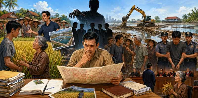 TANAH TERAKHIR DI PETA YANG MEMERAH