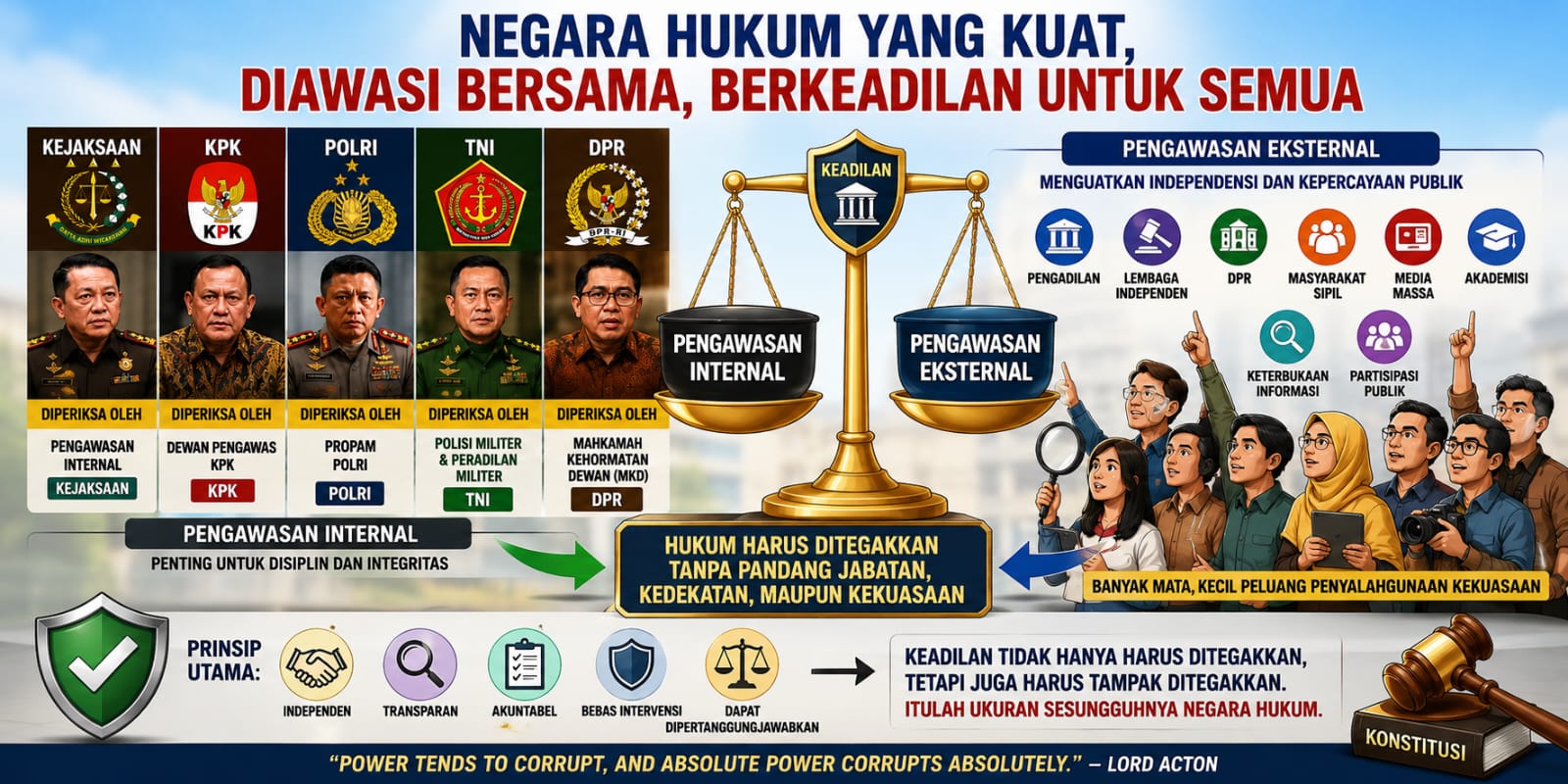 Menguji Keadilan di Balik Pengawasan Internal