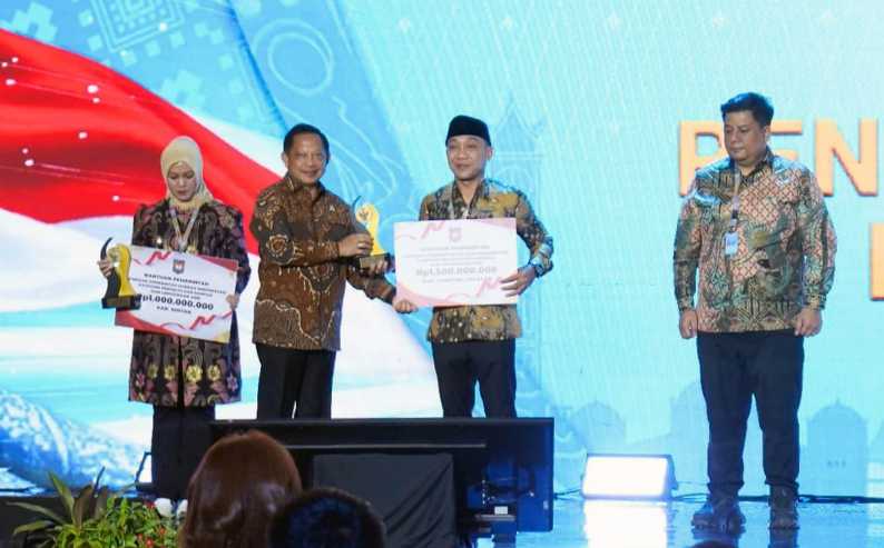 HELAU Berbuah Apresiasi Kemendagri, Lampung Selatan Raih Penghargaan Pengelolaan Sampah dan Lingkungan Asri