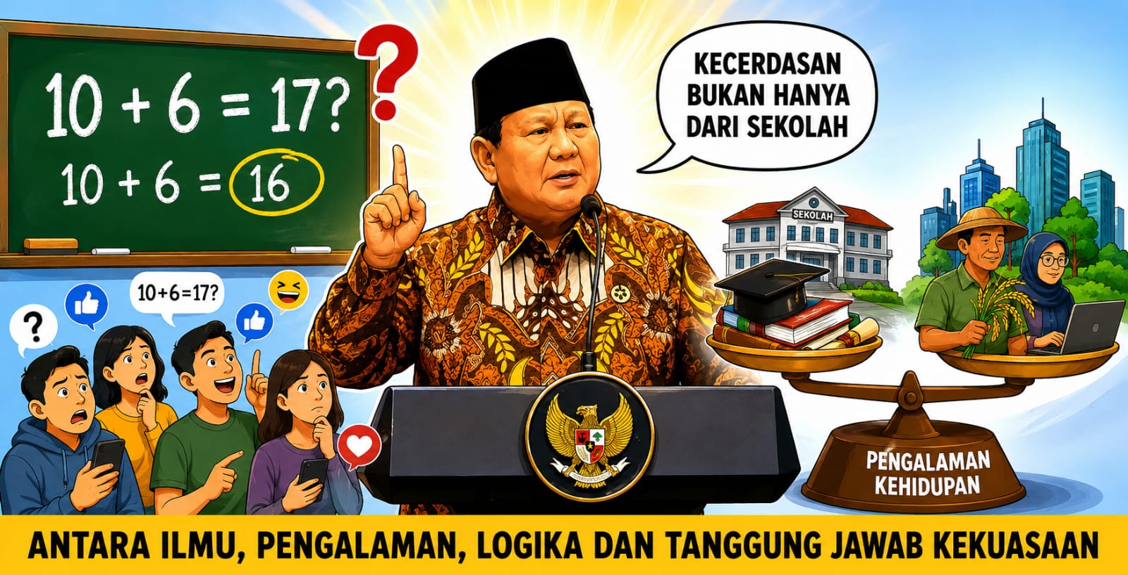 Kecerdasan, Sekolah, Fakta, Logika Dan Kekuasaan