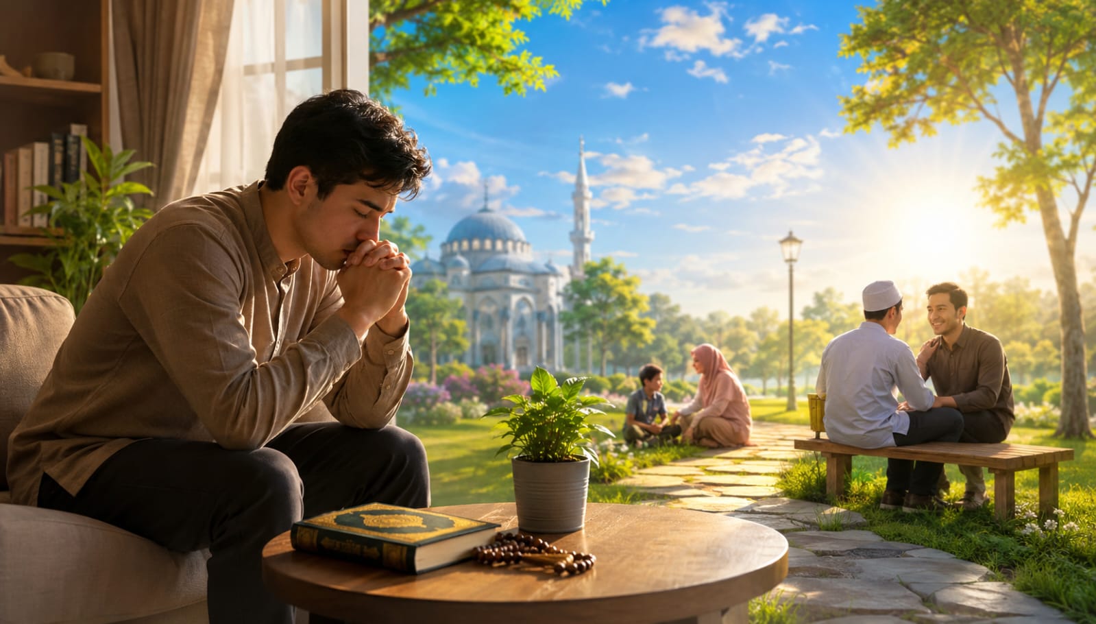 Tenang Bukan Berarti Tak Terluka